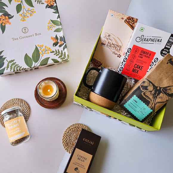 A Shot Of Caffeine / Coffee Lovers Gift Hamper - The Gourmet Box