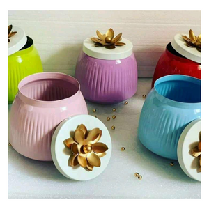 Dry Fruit Decorative Jar with Lid