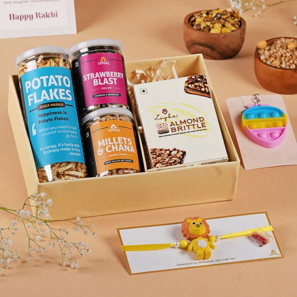 Joyful Delights Rakhi Gift Box - Omay Foods