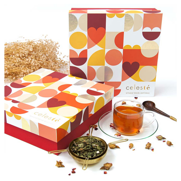 LOVE tea gift Box - Celeste - The Gourmet Box