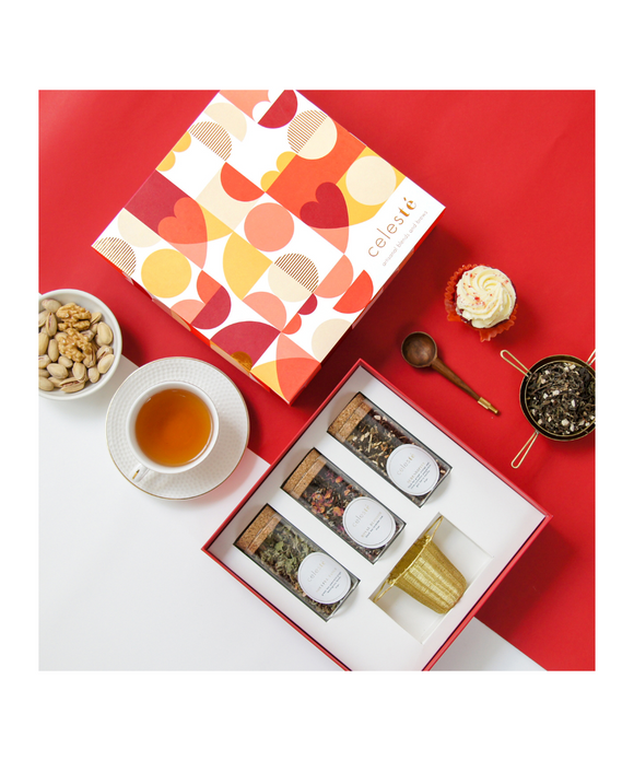 LOVE tea gift Box - Celeste - The Gourmet Box