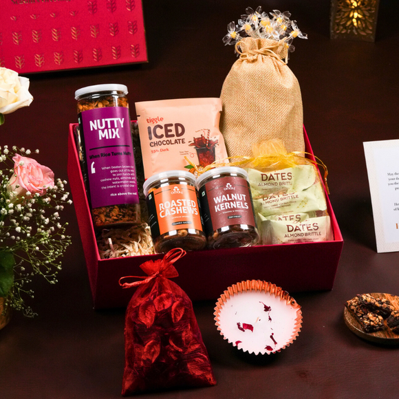 Radiant Diwali Delight Gift Box - Omay Foods